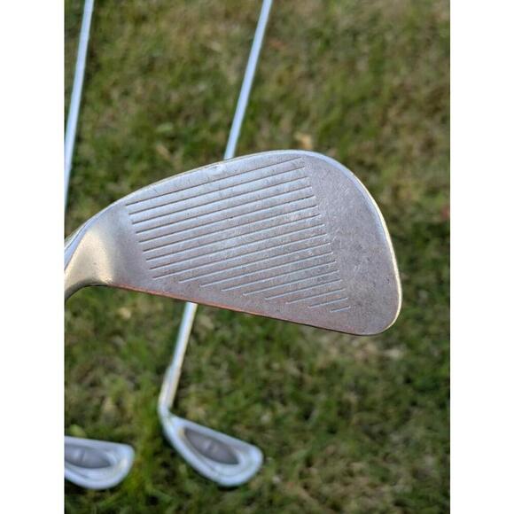 Vintage Original Ping Cat Eye Black Karsten 3, 5-9 Irons Set Steel Shaft RH-Read - Picture 7 of 15